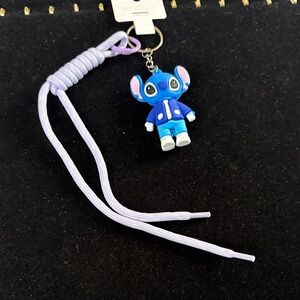 Blue Stitch Character Keychain
